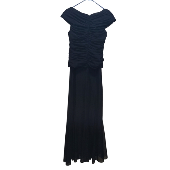 Vintage Alex Evenings Black Evening Dress - Picture 2 of 6